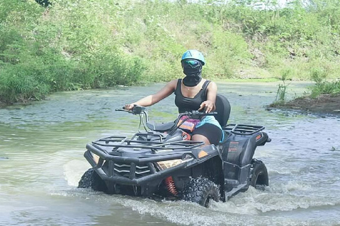 Puerto Plata: ATV Tour with Cigar Factory & Beach Stop