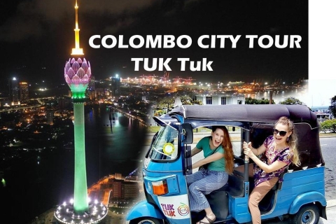 Kolombo: Zwiedzanie miasta tuk-tukiem z odbiorem z lotniska