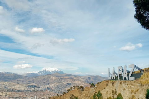La Paz Highlights: 2 Viewpoints + Moon Valley + Cable Cars