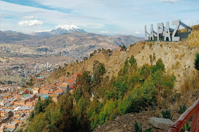 La Paz Highlights: 2 Viewpoints + Moon Valley + Cable Cars