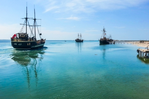 Djerba: Fahrt mit dem Piratenschiff zur Flamingoinsel
