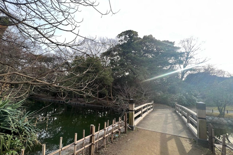 Tóquio : Excursão guiada a pé pelo jardim japonês em Hama RikyuExcursão a pé guiada nos Jardins de Hama Rikyu