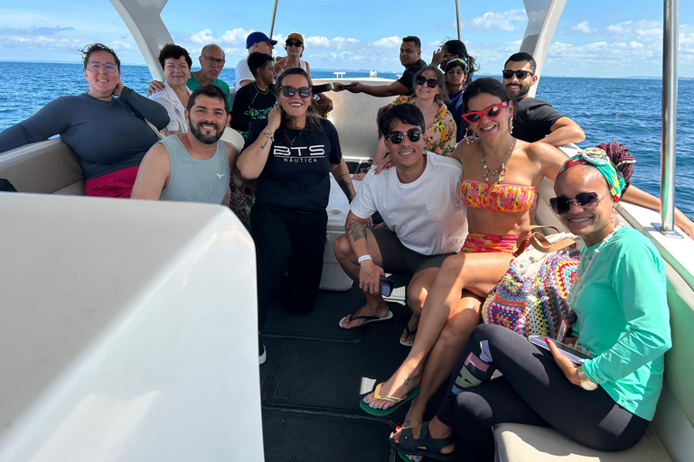 Salvador: Ilha dos Frades Speedboat Tour with Guide