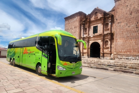 Tour en bus Cusco Puno Ruta del Sol