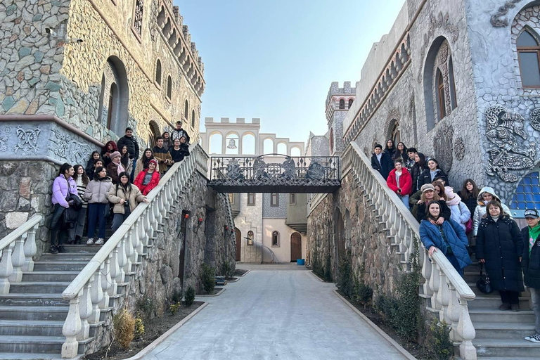 From Yerevan: Saghmosavank, Amberd, and Winery Day Trip