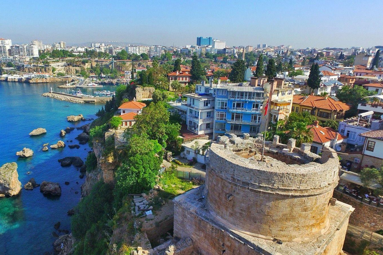 Antalya: Geführte Stadttour mit Bootstour und Wasserfällen