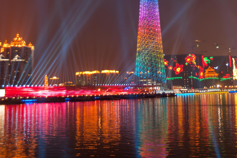 Guangzhou: Private Evening Food Tour with Pearl River Cruise tower time 18-20:00 +boat 20:30-21:00