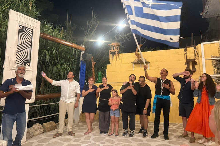 Kissamos: Greek Night with Buffet Dinner and Plate Smashing