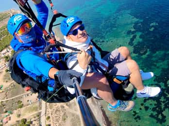 Alicante: Santa Pola, Benidorm Tandem Paragliding Experience