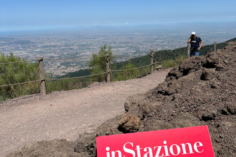 Le Mont Vésuve depuis Naples : Bus, billet et audioguide