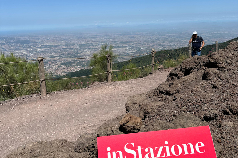 Le Mont Vésuve depuis Naples : Bus, billet et audioguide