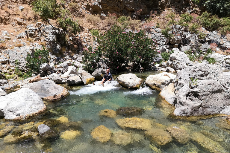 Kourtaliotiko Gorge River Trek with Lunch! Pick-up Avaliable Meeting Point