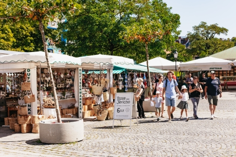 Viktualienmarkt 2-godzinna wycieczka kulinarna dla smakoszy: MonachiumNieprywatna wycieczka po niemiecku