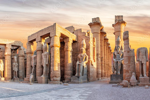 Luxor: Private Luxor Temple Sunset Tour Luxor private tour in Japanese