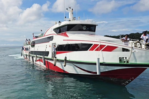 Gili Trawangan, Air oder Lombok: Schnellboot nach Bali Padang BaiTicket für Schnellboot-Rückfahrt nach Bali Padang Bai