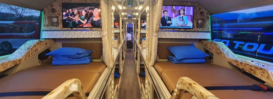 Ninh Binh : Transfert à Sapa en bus couchette VIP