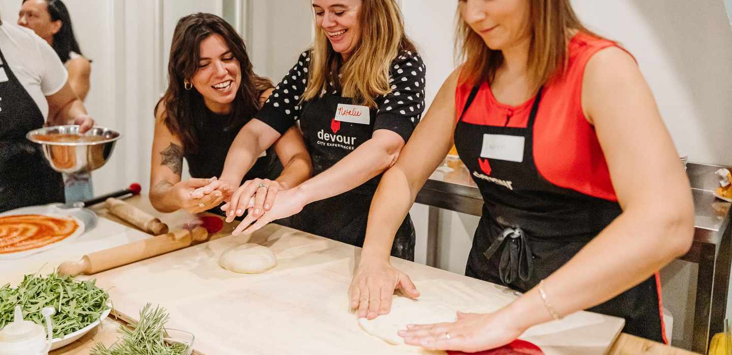 Rom: Pizza- und Spritz-Kochkurs mit Abendessen und Getränken Rom: Pizza- und Spritz-Kochkurs mit Abendessen und Getränken