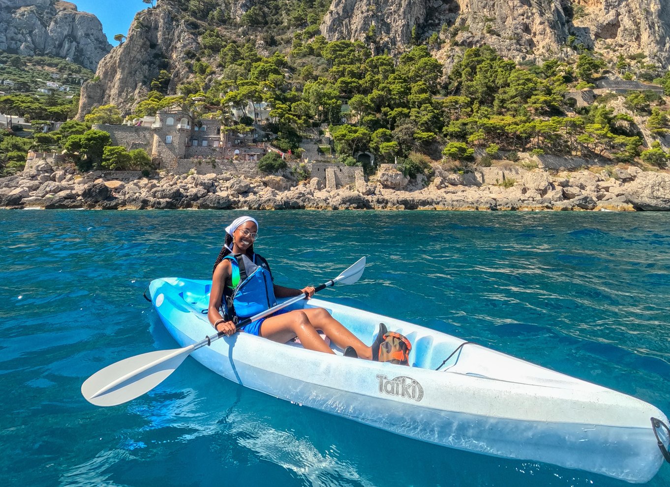 Capri: Kajaktur til grotter og strande med GoPro-billeder