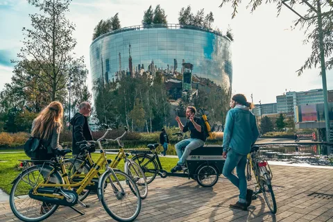 Rotterdam: Klasyczna wycieczka rowerowa z lokalnymi atrakcjami (3 godziny)
