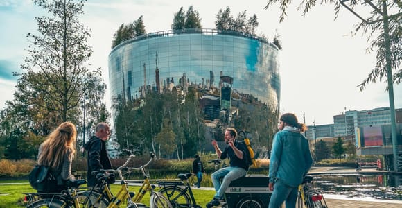 Entdecke Rotterdam: Klassische Highlights Fahrradtour mit einem Einheimischen