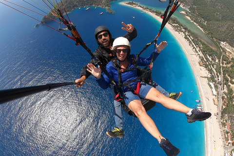 Fethiye: Oludeniz Paragliding from Babadağ with Cable Car