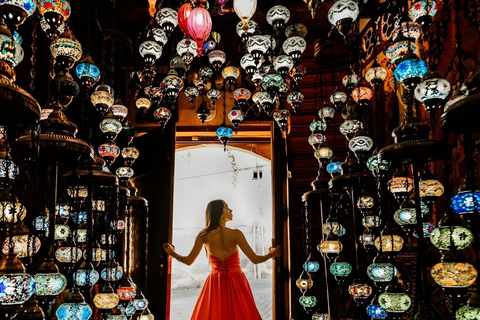 Cappadocia: Private Photo Shoot with Flying Dress & Horses Horse Photo Shoot Experience