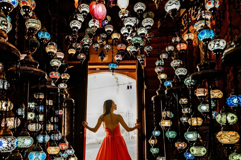 Cappadocia: Private Photo Shoot with Flying Dress & Horses Horse Photo Shoot Experience