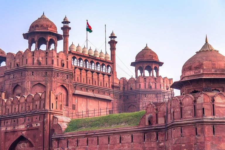 Nuova e Antica Delhi: tour privato di 4-8 ore (personalizzabile)Tour di mezza giornata dell'Antica Delhi con auto, autista e guida turistica
