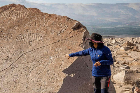 Arequipa:Dead Bull Petroglyphs, Querulpa Park and Chancharay