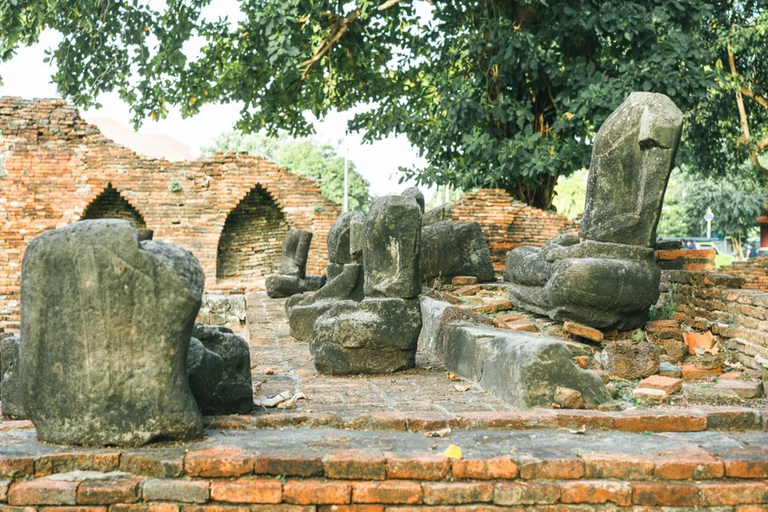 Bangkok: Ayutthaya Temples Day Trip with Sunset Cruise