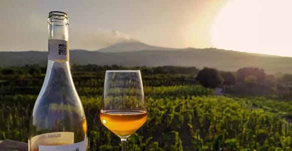 From Taormina: Mount Etna and Wine Full-Day Tour with Lunch