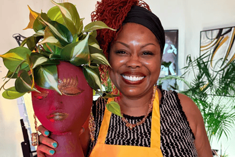 Dallas: Make Your Own Plant Head Centerpiece Workshop