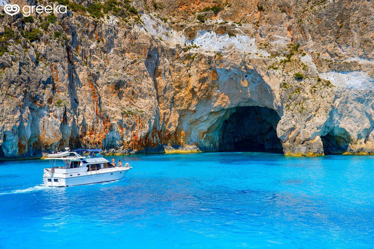 Zakynthos: Schipbreukstrand en Blauwe Grotten Rondvaart