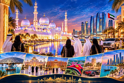 Abu Dhabi: Sheikh Zayed Mosque & Wahat Al Karama Tour From Dubai:Abu Dhabi City Private Tour With Buffet Lunch