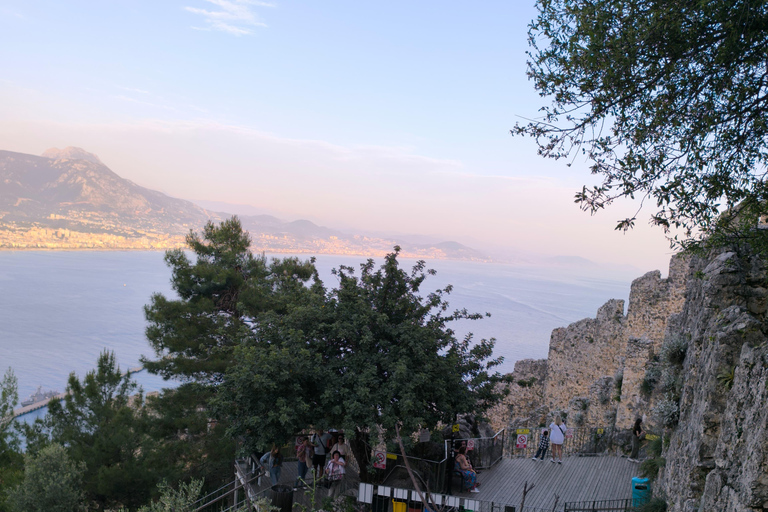 Alanya City Tour, Cable Car, Boat Tour pl/ fr/de/ru/en Guide From Alanya: Tour, With Cable Car, Boat Tour included option