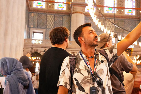 Istanbul: Blue Mosque Guided Tour & Basilica Cistern Ticket