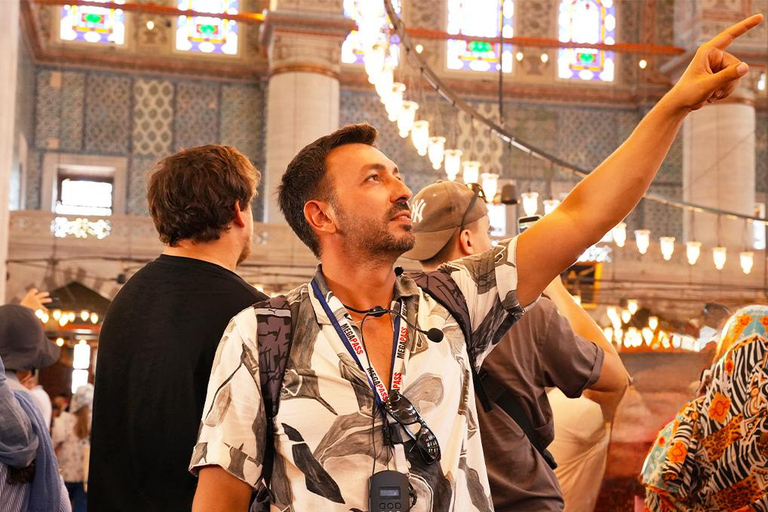 Istanbul: Blue Mosque Guided Tour & Basilica Cistern Ticket