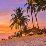 Beach Escape Lio Nacpan Las Cabanas Private Tour