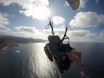 Las Palmas: tandem paragliding flights for everyone