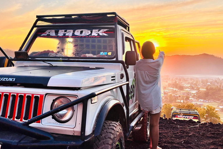 Batur Sunrise Jeep Tour, Waterfall and Riceterrace & Swing Batur Sunrise Jeep Tour Only ( without transport)