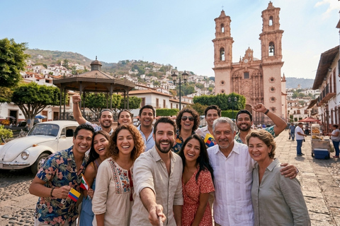 Taxco "Magical Town" and Cuernavaca Sightseeing Tour, departing from Mexico City Taxco and Cuernavaca, with lunch included (without drinks)