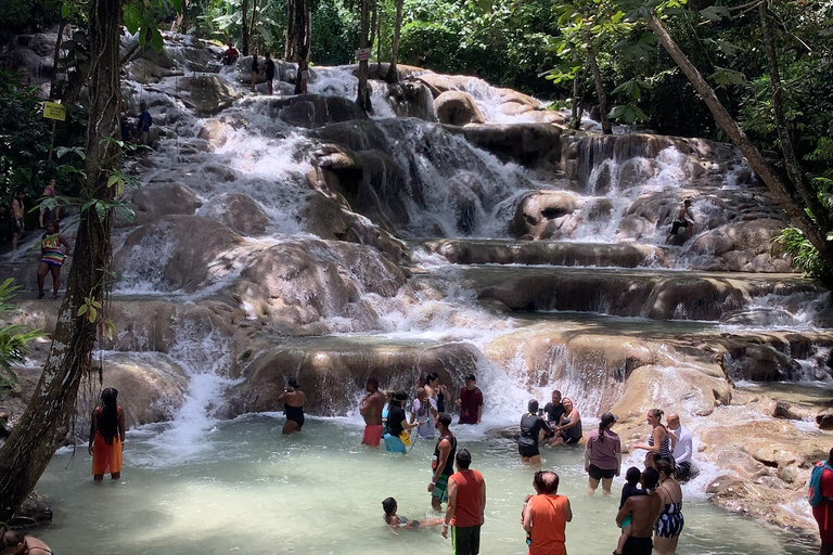 Montego Bay : Combo chutes de la rivière Dunn et descente de la rivière Blanche en chambre à air