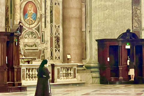 St. Peter Basilica, Tomb, Dome & Underground Catacombs Tour Catacombs Guided Tour & Skip the line Basilica