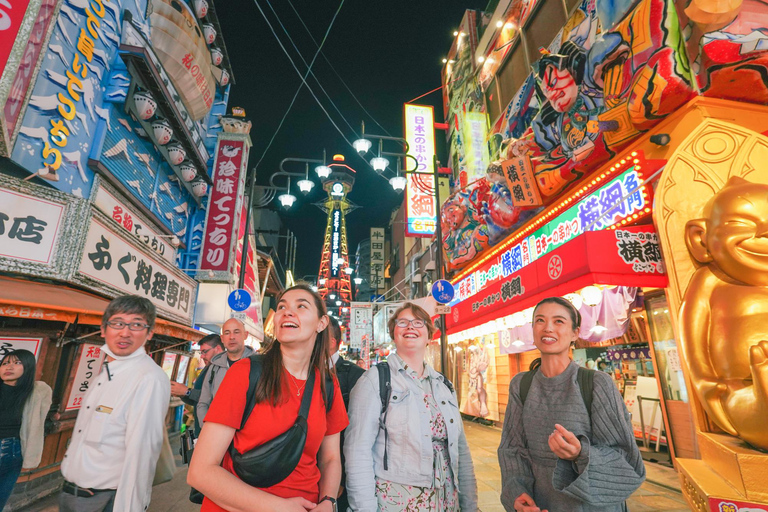 Osaka: Local Foodie Tour w Dotonbori i Shinsekai