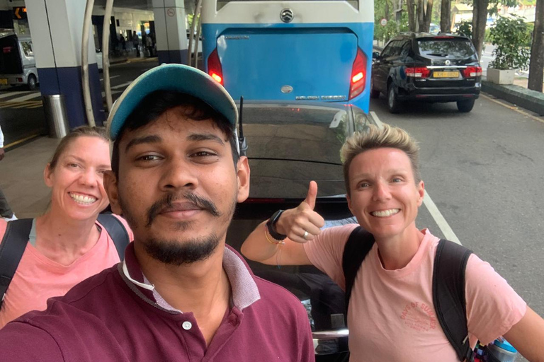 Colombo: Private Transfer to Sigiriya or Kandy with Stops