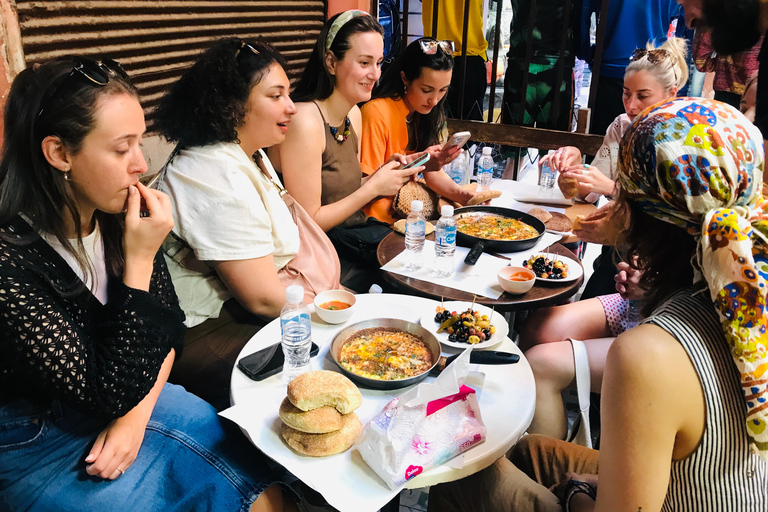 Marrakesz: Berber Street Food Tour z lokalnym smakoszem