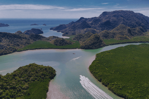 Visite privée en jet ski surpuissant à Langkawi avec vidéo par droneFORFAIT LUXE BRONZE INDIVIDUEL