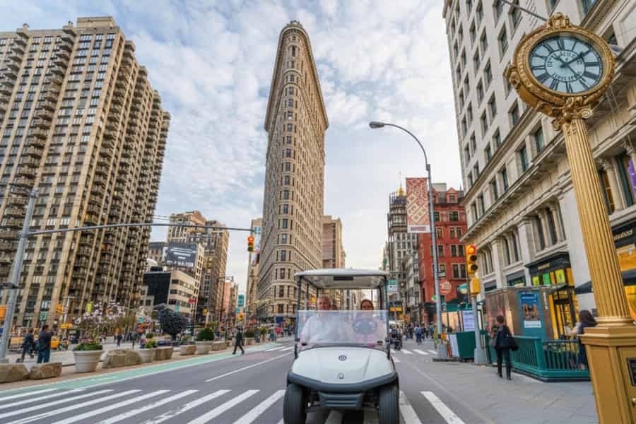 New York: Sehenswürdigkeiten und Geschichte – Städtetour mit dem Golfwagen. Foto: GetYourGuide