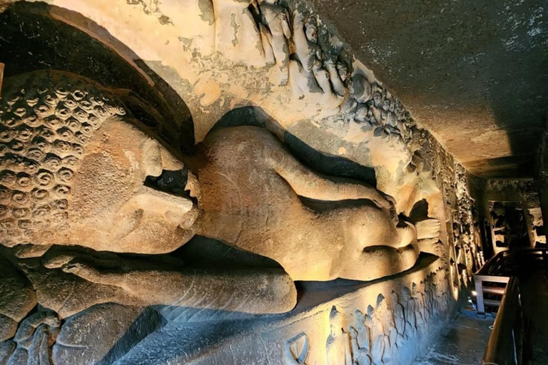 Ajanta & Ellora Caves + Mumbai Highlights 2 Day Private Trip Ajanta & Ellora Caves + Mumbai Highlights Without Flight