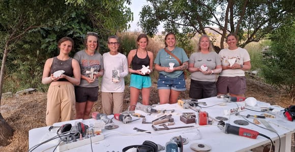Naxos: Marble Workshop in an Olive Grove